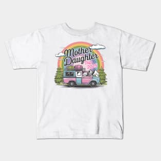 Mother Daughter Trip 2025 Women Girls Adult Kids Matching Kids T-Shirt